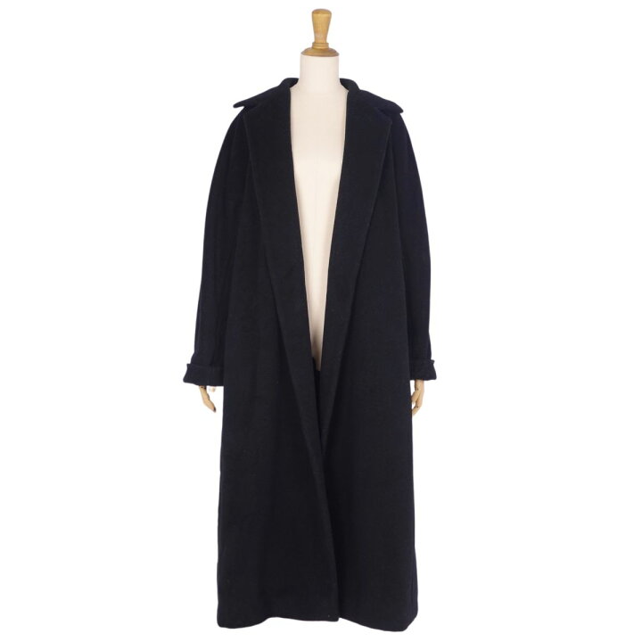 極美品 マックスマーラ Max Mara コート 白タグ ロングコート ダブル  