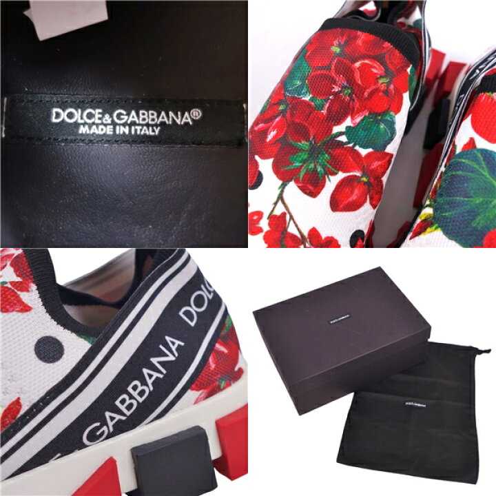 楽天市場】【新古品】ドルチェ&ガッバーナ DOLCE&GABBANA スニーカー  