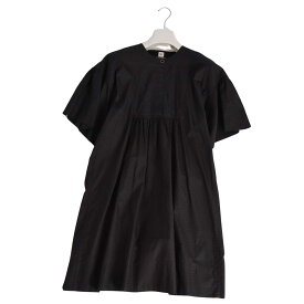 【極美品】エルメス HERMES ワンピース 2025 ボヘミアンショートドレス ガーゼ モザイク コットン トップス レディース イタリア製 38(M相当) ブラック【中古】