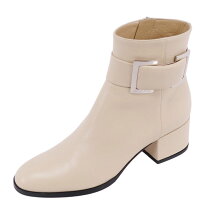 セルジオロッシ ショートブーツ ベージュ 【美品】