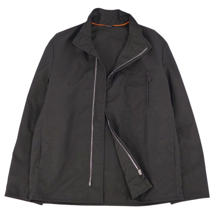 楽天市場】【美品】エルメス HERMES ジャケット スタンドカラー ジップ  