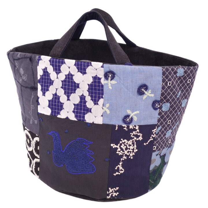 楽天市場】【美品】ミナ ペルホネン Mina perhonen バッグ バスケット  