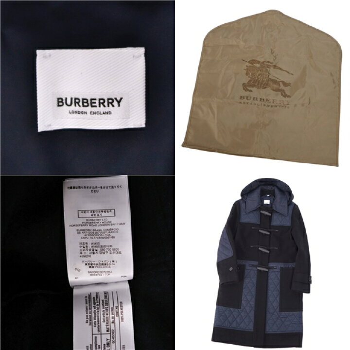 楽天市場】【新品同様】バーバリー BURBERRY コート ダッフルコート  