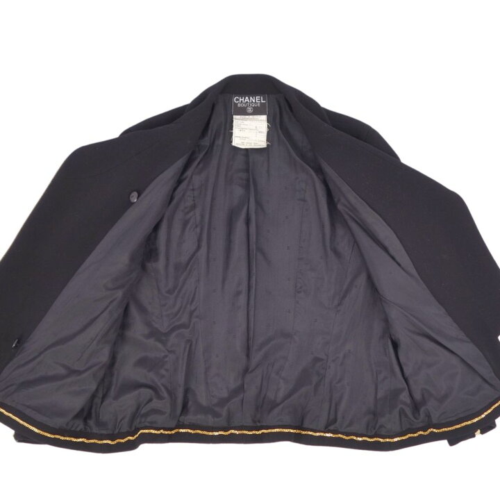 楽天市場】【美品】Vintage シャネル CHANEL ジャケット ジップアップ  