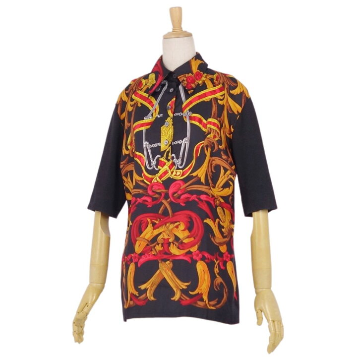 楽天市場】【美品】Vintage エルメス HERMES ニット シャツ ブラウス 