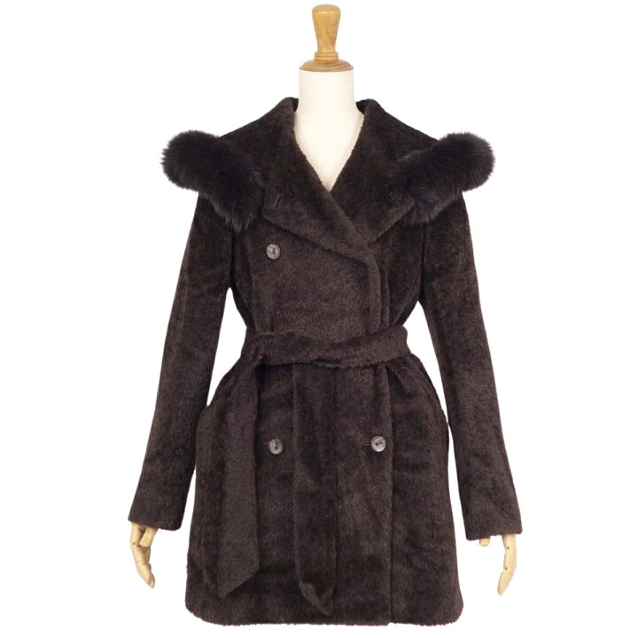 楽天市場】【美品】マックスマーラ Max Mara STUDIO コート フーデッド  