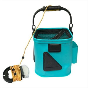 EZLure 角バッカンEVAメッシュフタ付き 青