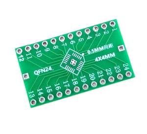 Moechando 0.5mm�s�b�`/0.65mm�s�b�`���p QFN-24 �s�b�`�ϊ���� �ϊ���2.54mm�s�b�` �i1������j