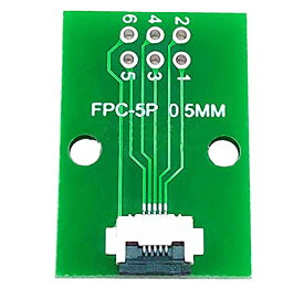 Moechando FPC FFC変換基板 0.5mmピッチ 5ピン 適合FPC FFCフラットケーブル