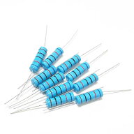 Moechando 3W 金属皮膜抵抗 精度：1% （20個入）抵抗値：0.1Ω/1Ω/10Ω/100Ω/1KΩ/10KΩ/100KΩ/1MΩ