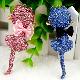 【アクセサリー パーツ】☆ラブリー 猫☆デコパーツ iPhone カバー デコ電 下地 カバー ケース デコ 土台 携帯ケース デコケース デコ 素材 キット 携帯 電話 デコシール スワロフスキー 風 ラインストーン デコ