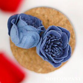 造花【1個入り】スーパー繊維(高強度+高弾性の繊維)青青 花 造花 花材 アクセサリー材料 手芸材料 クラフト フラワー petal