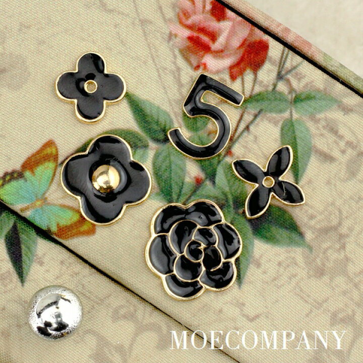 楽天市場】【デコパーツ】☆花 数字 ナンバー 5☆アクセサリーパーツ 