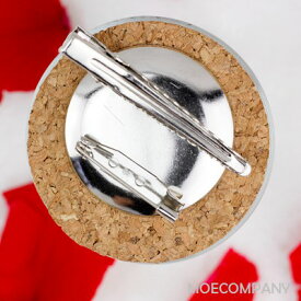 ブローチピン＋ヘアクリップ【10個入り】鉄＋メッキシルバー色