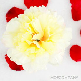 【花のみ】アーティフィシャルフラワー ガーベラ　シルクフラワー　造花 フェイクフラワー　花　フラワー　アクセサリー　ブローチ　コサージュに silkflower