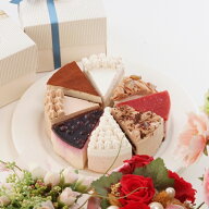 【8種の彩りケーキ】 アレルギー対応 ケーキ 米粉ケーキ 15cm相当 8個入り アソートケーキ 卵・小麦粉・…