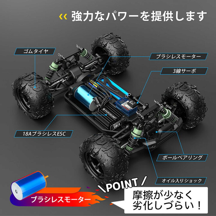 楽天市場】ラジコン オフロード ラジコンカー 時速60km 大人 子供 RC 