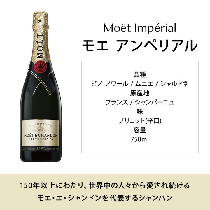 楽天市場】モエ・エ・シャンドン 紅白2本セット 限定ギフトボックス  