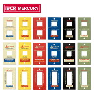 【メール便送料無料】スイッチプレート MERCURY（マーキュリー）・マーキュリーのおしゃれなコンセントカ…