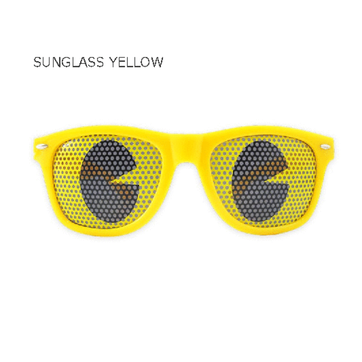 楽天市場 メール便対応 メッシュプリントサングラス イエローハロウィンの仮装にぴったりなおしゃれで おもしろいメッシュサングラス パーティやイベントを盛り上げること間違いなしの眼鏡 メガネ 他にも個性的なサングラスがたくさん Moewe Global メーヴェ