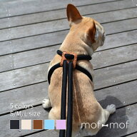 boo'oh リード一体型 Ray ハーネス 6色 小型犬 首輪一体型リード ブラック シャンパンゴールド キャメル …