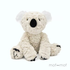 FUR ELISE コアラのココ ドッグトイ ホワイト モノトーン 犬用 知育 おもちゃ 天然素材のプレミアムコットン 安心 小型犬 中型犬 大型犬 ハンドメイド プレゼント ギフトラッピング無料 直輸入
