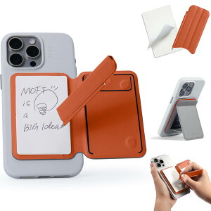 �yMOFT�����`�菑���ł���X�^���h�z�C���X�s���[�V�����X�^���h&�m�[�g MOVAS?�f�� iPhone 18/17/16/15/14/13/12�V���[�Y�Ή� MagSafe�Ή� �}�O�l�b�g �܂肽���݃{�[���y�� �m�[�g�p�b�h�t�� �S�@���