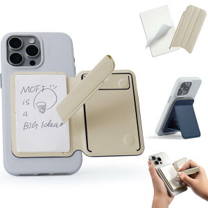 �yMOFT�����`�菑���ł���X�^���h�z�C���X�s���[�V�����X�^���h&�m�[�g MOVAS?�f�� iPhone 17/16/15/14/13/12�V���[�Y�Ή� MagSafe�Ή� �}�O�l�b�g �܂肽���݃{�[���y�� �m�[�g�p�b�h�t�� �S�@��Ή�