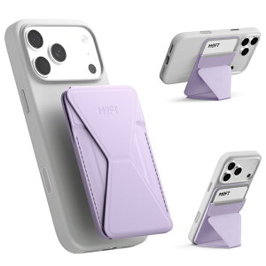 �yMOFT�����`�V�iAERA�Ł`�����Čy�ʉ���zSnap-On �X�}�z�X�^���h �ő�3���J�[�h���[ AERA MOVAS? iPhone 18/17/16/15/14/13�V���[�Y�Ή� �X�}�z�O���b�v MagSafe�Ή� �}�O�l�b�g �܂肽���� ���^�y�� �r�f