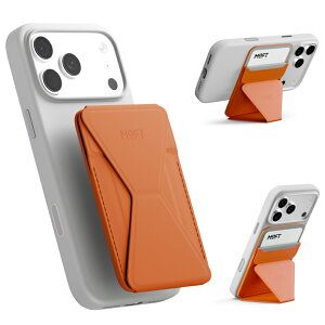 �yMOFT�����`�V�iAERA�Ł`�����Čy�ʉ���zSnap-On �X�}�z�X�^���h �ő�3���J�[�h���[ AERA MOVAS? iPhone 18/17/16/15/14/13�V���[�Y�Ή� �X�}�z�O���b�v MagSafe�Ή� �}�O�l�b�g �܂肽���� ���^�y�� �r�f