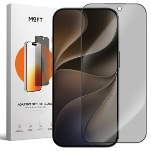 �y�P�[�X�ƃZ�b�g�Ȃ�15��OFF��`�f�B�X�v���C�����₷�� �ziPhone 18 pro �K���X�t�B���� MOFT �������E�����x���� iPhone 16/1718 pro promax �����ߗ� AR���˖h�~ ��������}�� iPhone�ی�t�B���� �Ό�