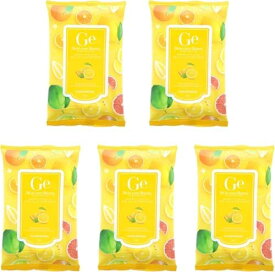 CHARMZONE(チャームゾーン) Geスキンケアシート フレッシュシトラスプラス 50枚(10枚入×5個) クレンジングシート