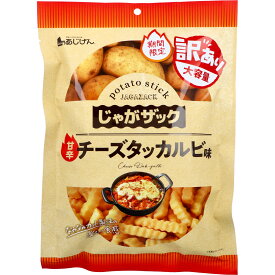 ＼ゲリラSALE！全品20％OFFで1000円→800円★14日09:59迄／訳あり 1000円ポッキリ じゃがザック 甘辛チーズタッカルビ味 160g スナック菓子 ポテトスナック チーズ 甘辛味 韓国グルメ あじげん おやつ お菓子 おつまみ