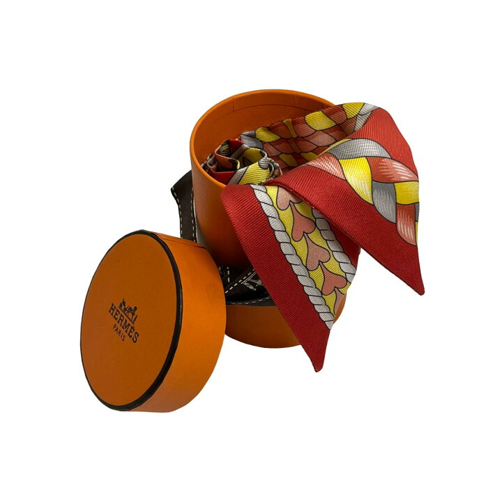 楽天市場】【新品未使用】 Hermès エルメス TWILLY ツイリー シルク100 
