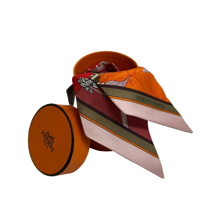 楽天市場】【新品未使用】Hermès エルメス TWILLY ツイリー シルク100  