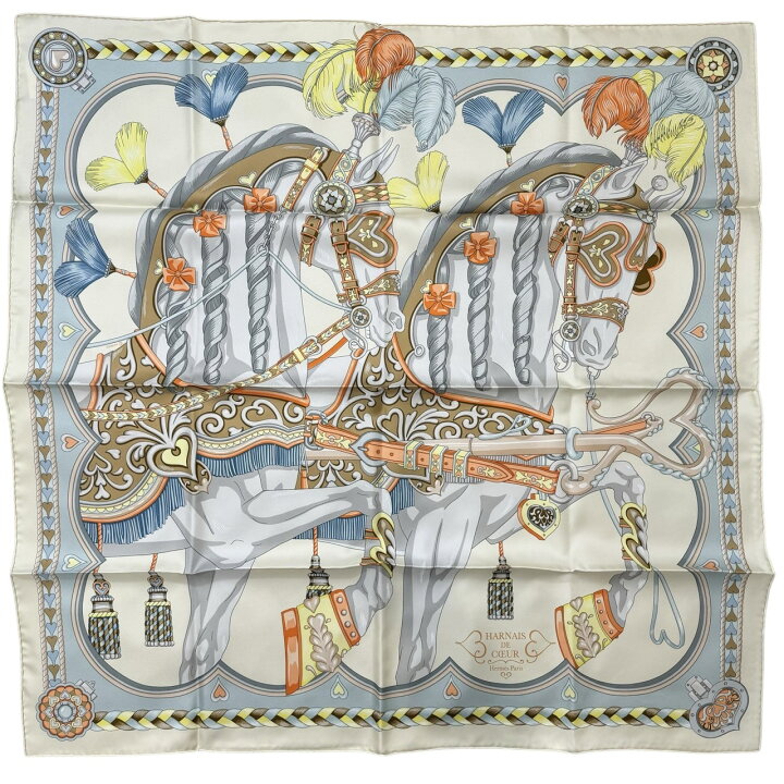 楽天市場】【新品未使用】Hermès エルメス SCARF スカーフ カレ90 