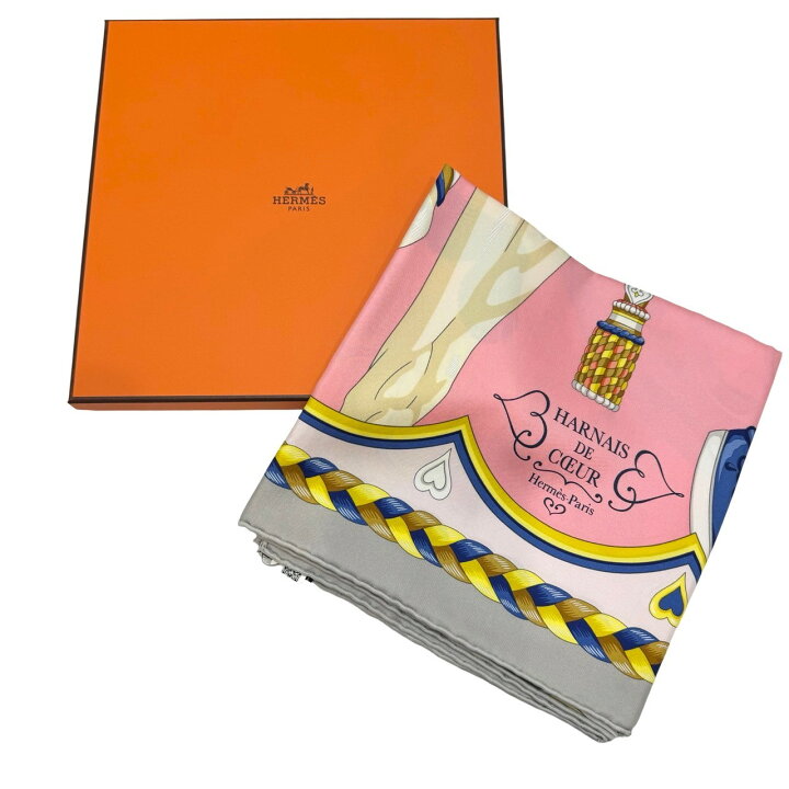 楽天市場】【新品未使用】 Hermès エルメス SCARF スカーフ カレ90 