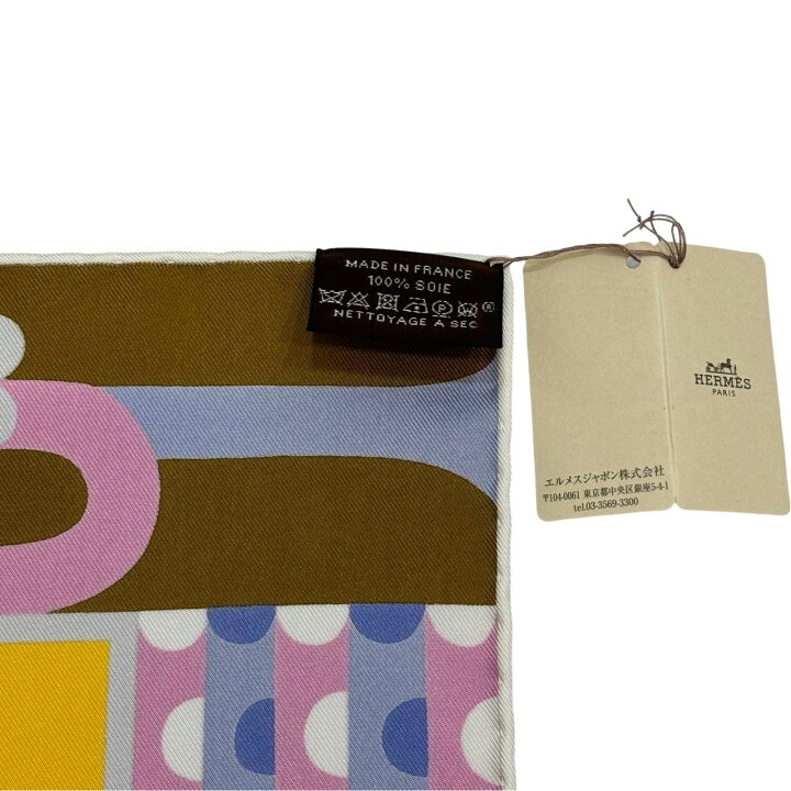 楽天市場】【新品未使用】 Hermès エルメス SCARF スカーフ カレ90 