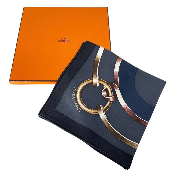 楽天市場】【新品未使用】 Hermès エルメス SCARF スカーフ カレ90 