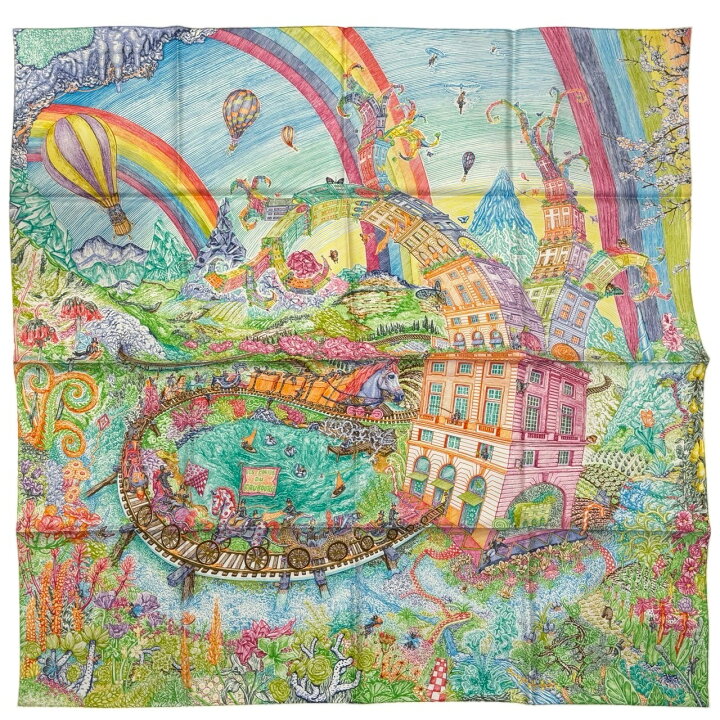 楽天市場】【新品未使用】 Hermès エルメス SCARF スカーフ カレ90  