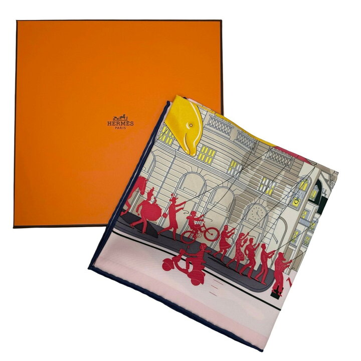 楽天市場】【新品未使用】 Hermès エルメス SCARF スカーフ カレ90 
