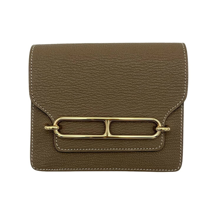 楽天市場】【中古】 Hermès エルメス ロウリス スリム ウォレット  