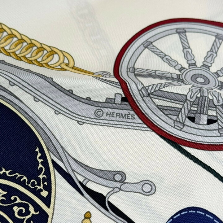 楽天市場】【新品未使用】 Hermès エルメス SCARF スカーフ カレ90 