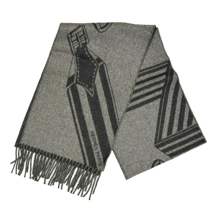 楽天市場】【新品未使用】 Hermès エルメス カシミヤマフラー  