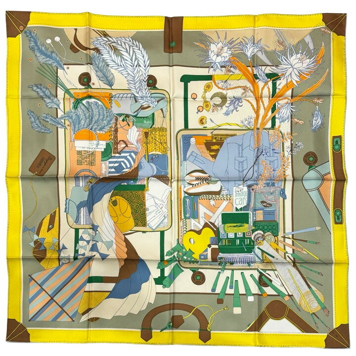 楽天市場】【新品未使用】 Hermès エルメス SCARF スカーフ カレ90  