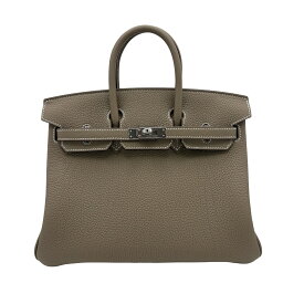 【新品未使用】 Hermes エルメス BIRKIN25 バーキン25 ハンドバッグ W刻 (2024年) エトゥープ トゴ 新品未使用 NEW バッグ