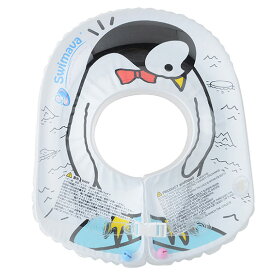 スイマーバ ボディリング BABY 6か月～2歳 ペンギン 【SW130BBPG】(胴回りにフィットする赤ちゃん用の縦長形状うきわ）