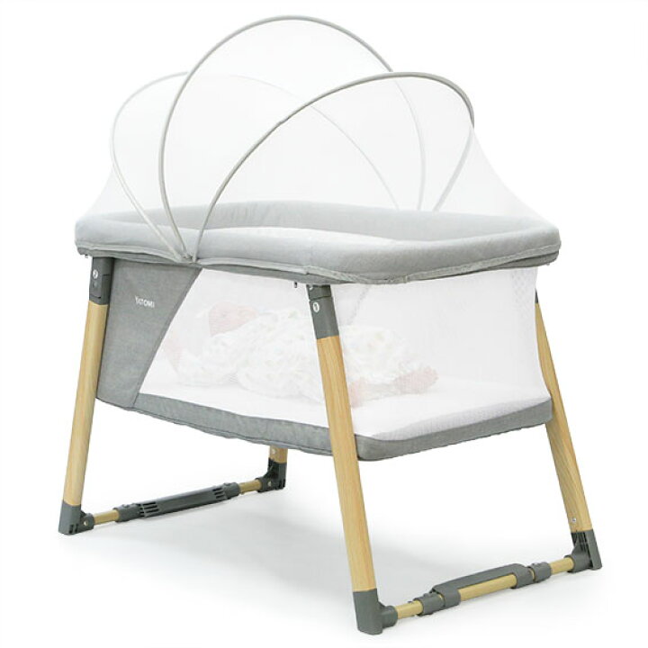 楽天市場】リビングベッド 2in1 BABY crib ヤトミ 折り畳み ミニ  