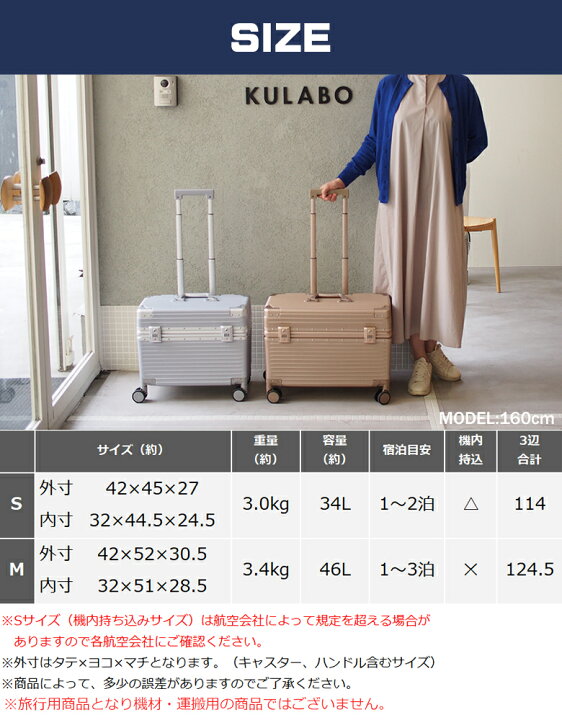 楽天市場】スーツケース キャリーケース 機内持ち込み 軽量 トップ  