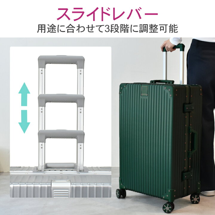 楽天市場】スーツケース S M Lサイズ LL XL サイズ キャリーケース 